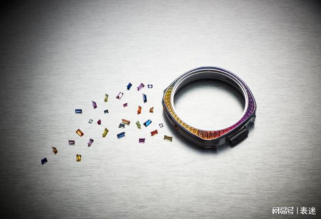 亨利慕时疾速者系列陀飞轮镂空彩虹腕表开元棋牌appH MOSER  CIE(图1)